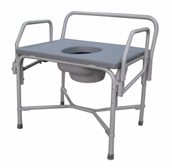 Commode, Bariatric 850lb Cap
