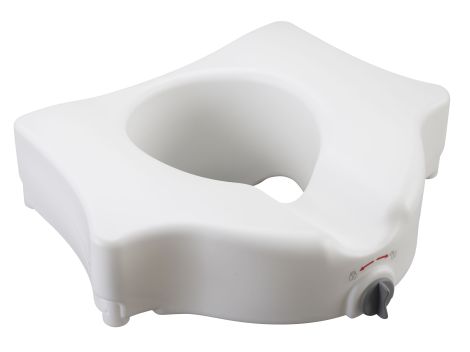 Toilet Seat, Elevated, Locking