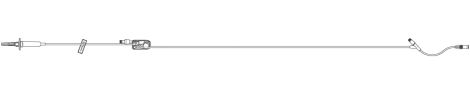 IV Admin Primary, Plumset, 1 Clave Port, 15gtts, 103"