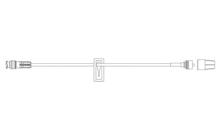 IV Ext Set, Smallbore 1 Smartsite, 6"