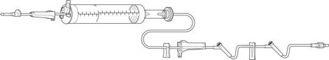 IV Interlink Admin Buretrol w/2 Sites 60 gtts/mL