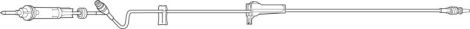 IV Admin Clearlink Set w/1 Site-Continu-Flo, 10 gtts/mL