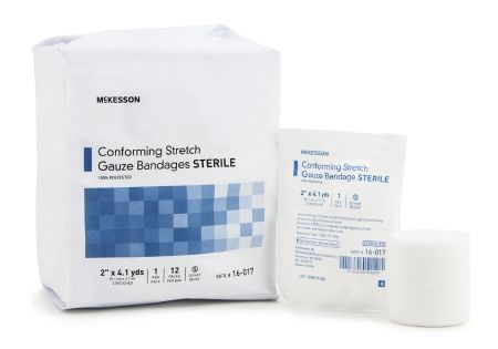 Conforming Gauze (Sterile) 2 In x 4.1 Yd Latex-Free
