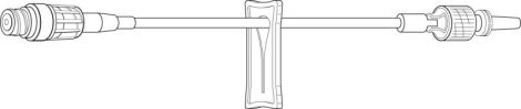 IV Clearlink Ext Set 7.6", 1 Injection Site