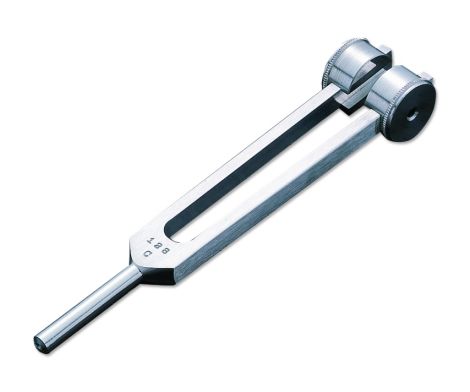  C-128 Frequency Tuning Fork with Weights