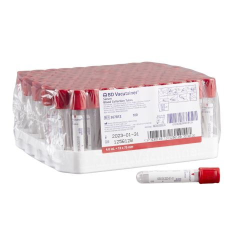 Vacutainer® Tube 5.0 mL Clot Activator (Red)