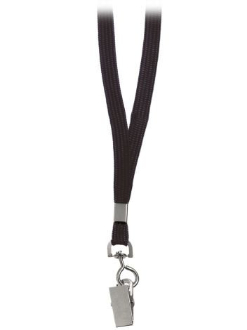 Basic Lanyard With Bulldog-style Clip