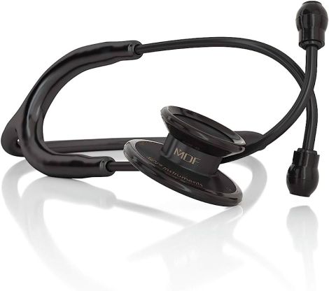 MD One® Adult Stethoscope - Black/BlackOut