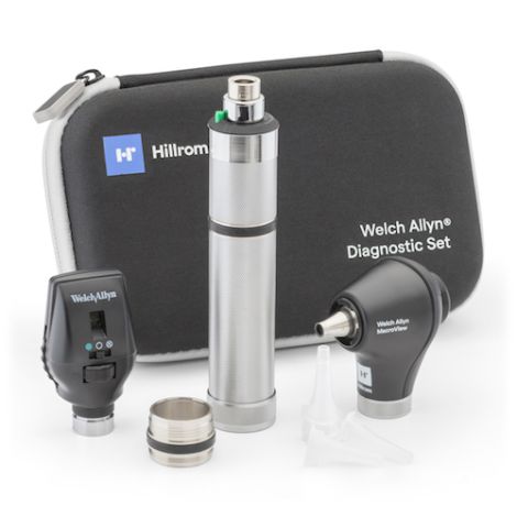 71-SM2CXX Welch Allyn Coax Macroview Nicad Diagnostic Set 