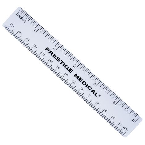 Ruler 6" Plastic