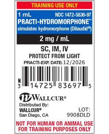 Practi-Hydromorphone™ Peel & Stick Labels