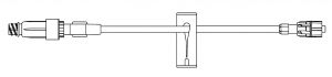 B Braun Ultrasite Extension Set, Standard Bore, 6'' 