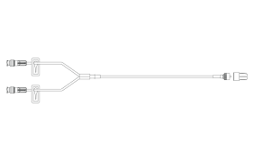 SmartSite™ Extension Set,  9 Inch Tubing 2 Ports 0.6 mL Priming Volume DEHP-Free