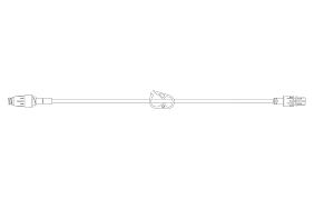 MaxPlus Clear IV Extension Set, 8.5"