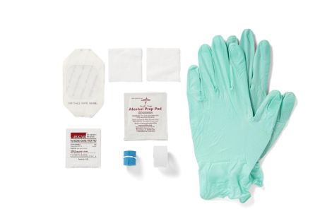 IV Start Kit w/Bioclusive Dressing, PVP Wipe
