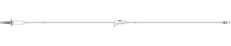 IV Plumset, Non-DEHP, 34" Secondary, w/convertiblepin cs/50 