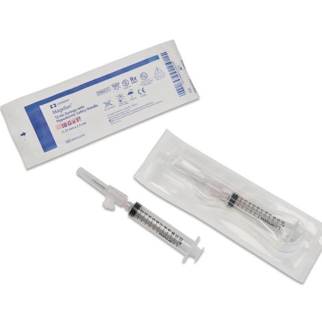 0.5cc 29g x 0.5" Magellan Safety Insulin Syringe