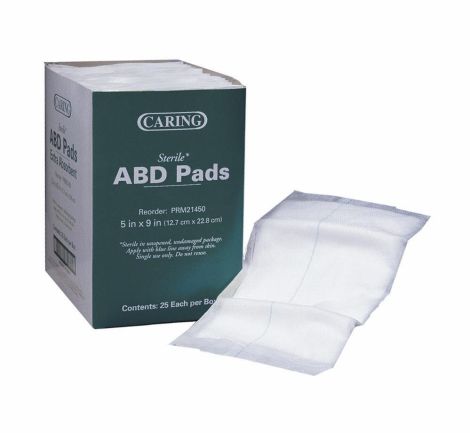 Dressing ABD (Sterile) 5x9 Inch Latex-Free