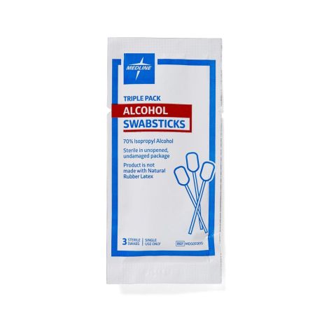 Alcohol Swabsticks Pkg/3