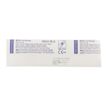 General Purpose Syringe BD Luer-Lok™ 1 mL Luer Lock Tip Without Safety
