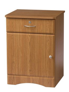 Bedside Cabinet w/1 Door & 1 Drawer